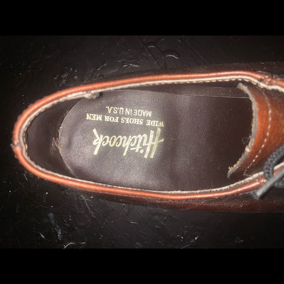 Hitchcock Oxford Mens Shoes! Brown Leather! - Picture 3 of 3